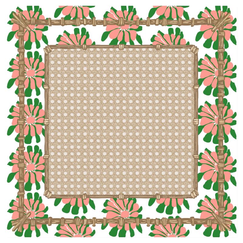 Mahjong Gaming Mat, KATY'S VINTAGE HAWAIIAN DRESS
