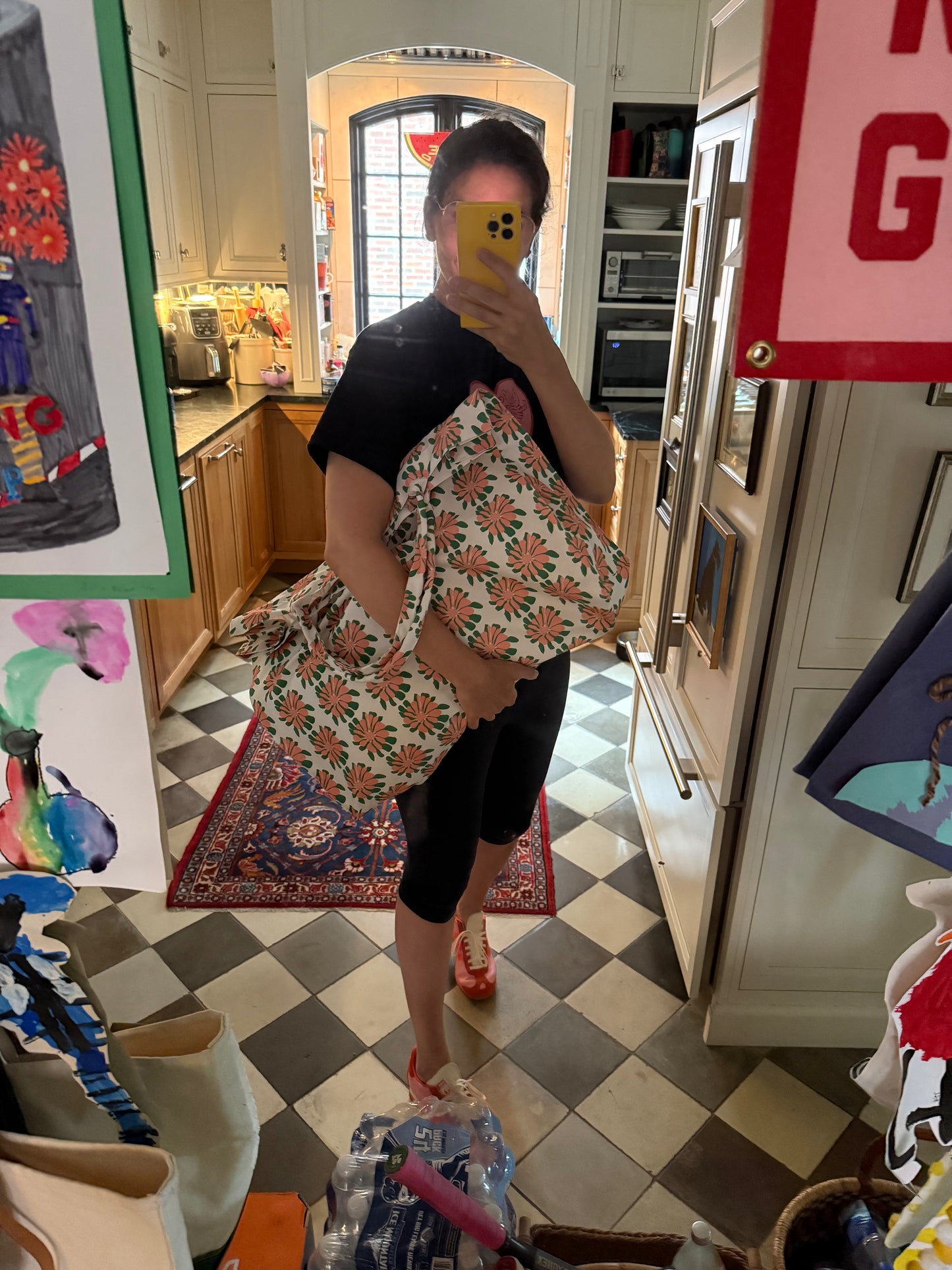 Jumbo Slouchy Tote - KATY'S VINTAGE HAWAIIAN DRESS