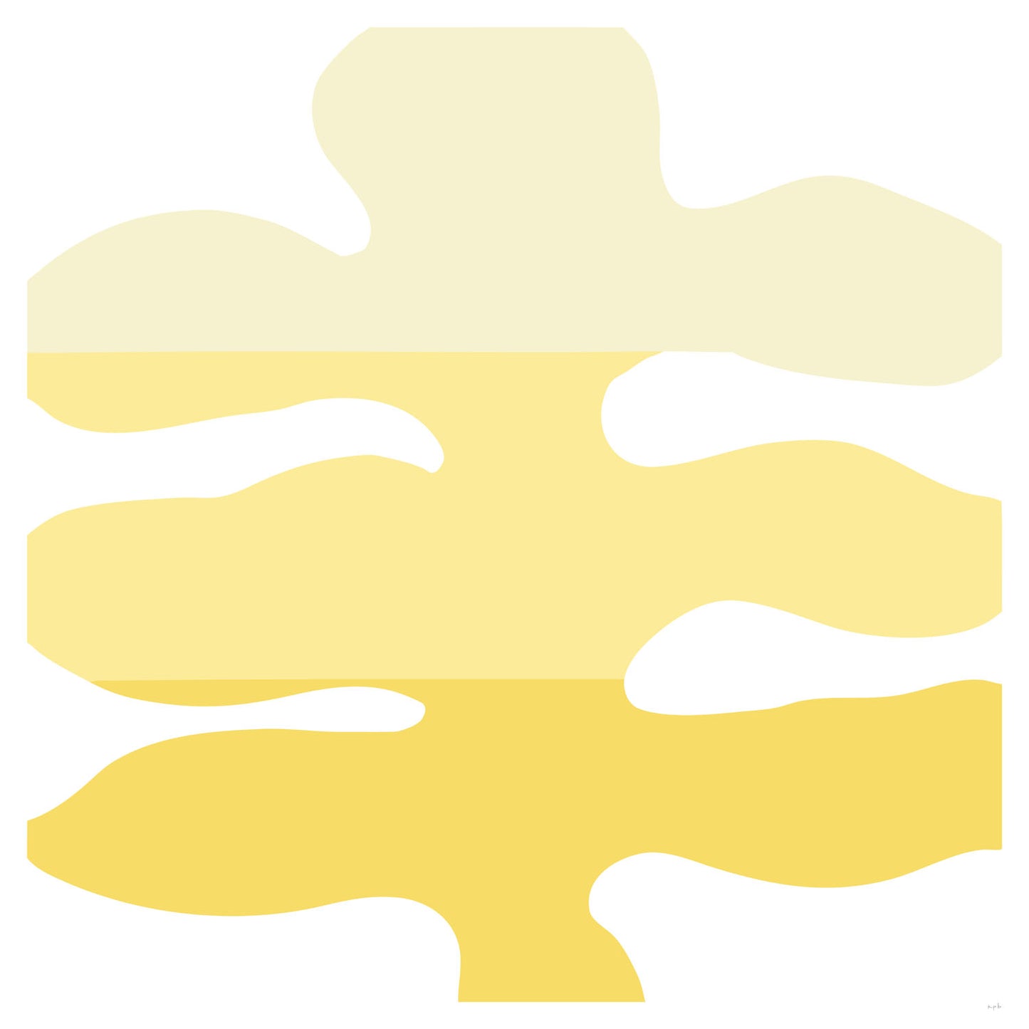 Banded Tulip - Yellow