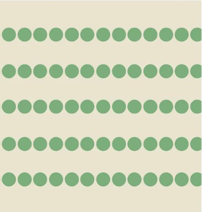 Small Dots Green: Original Painting