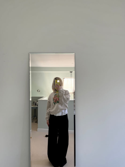 Vintage Hawaiian Crewneck Pink / Green