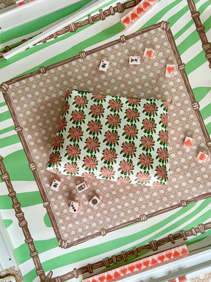 Roomy Leather Tile Bag - KATY'S VINTAGE HAWAIIAN DRESS